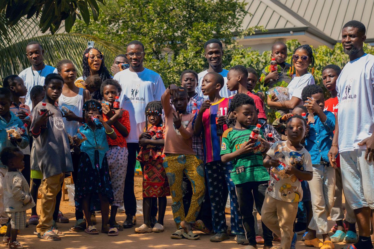 Bibiani Orphanage Donation photo from Kenneth Adu-Akwabeng's work.