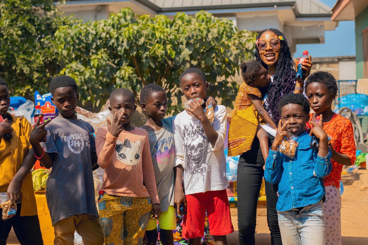 Bibiani Orphanage Donation photo from Kenneth Adu-Akwabeng's work.