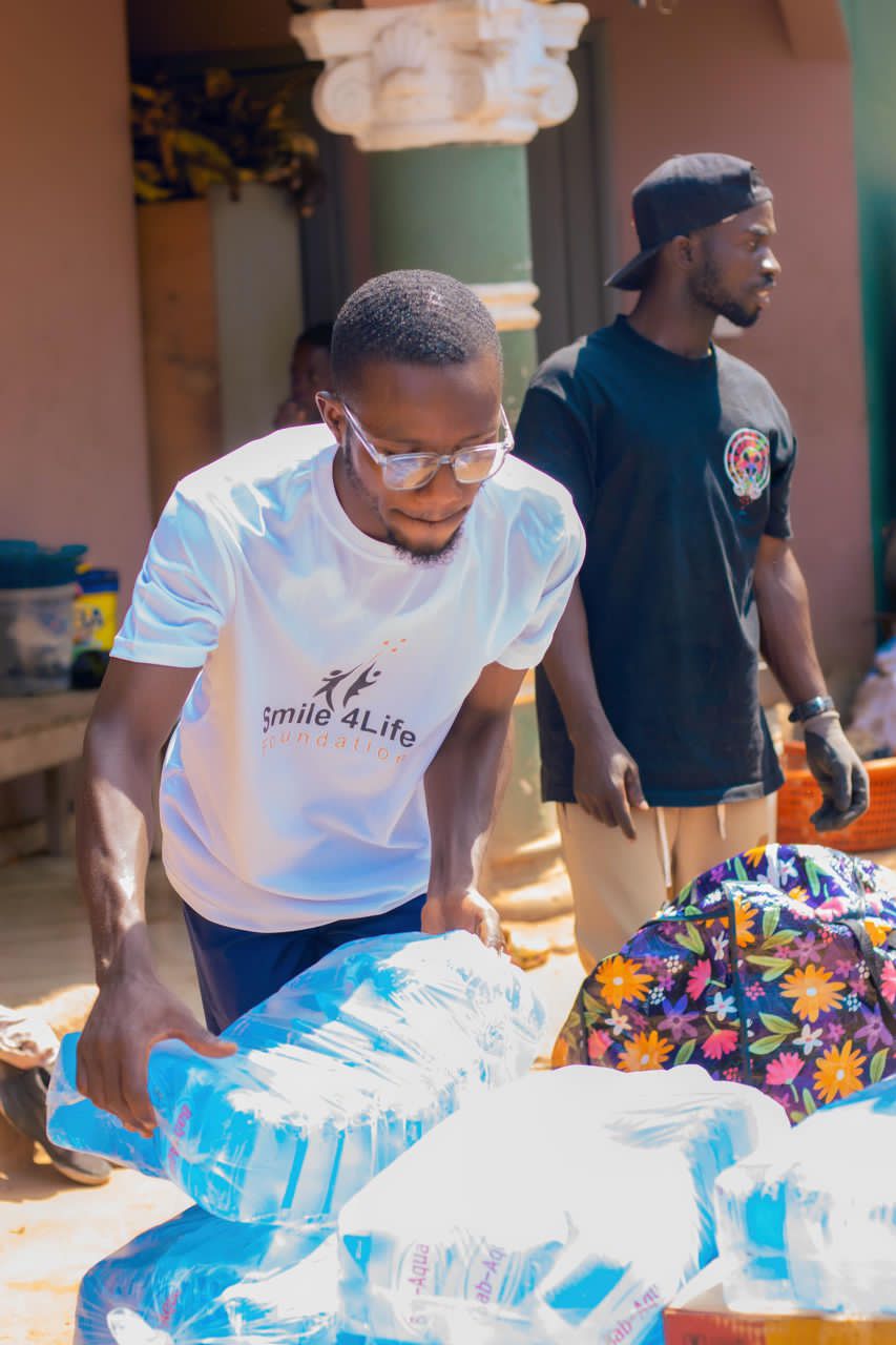 Bibiani Orphanage Donation photo from Kenneth Adu-Akwabeng's work.