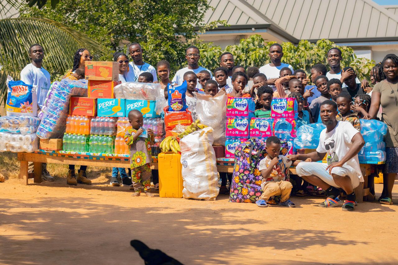 Bibiani Orphanage Donation photo from Kenneth Adu-Akwabeng's work.