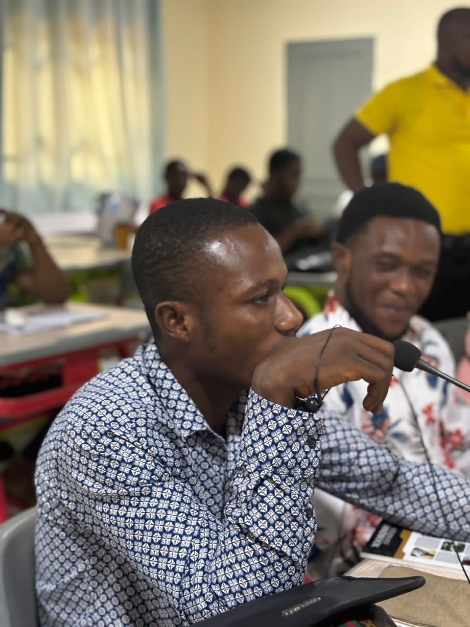 Youth in Engineering Forum photo from Kenneth Adu-Akwabeng's work.